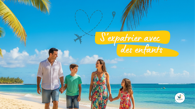 Famille expat à maurice