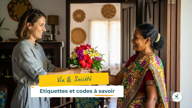 Étiquette mauricienne