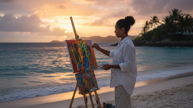Œuvre d’art mauricienne, culture artistique mauricienne et créations locales