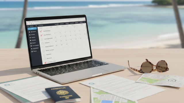 Checklist d’installation, plan 12 mois pour tester l’île Maurice